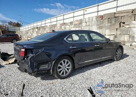 2007 Lexus Ls 460L из США, поврежденный, VIN JTHGL46F075016560